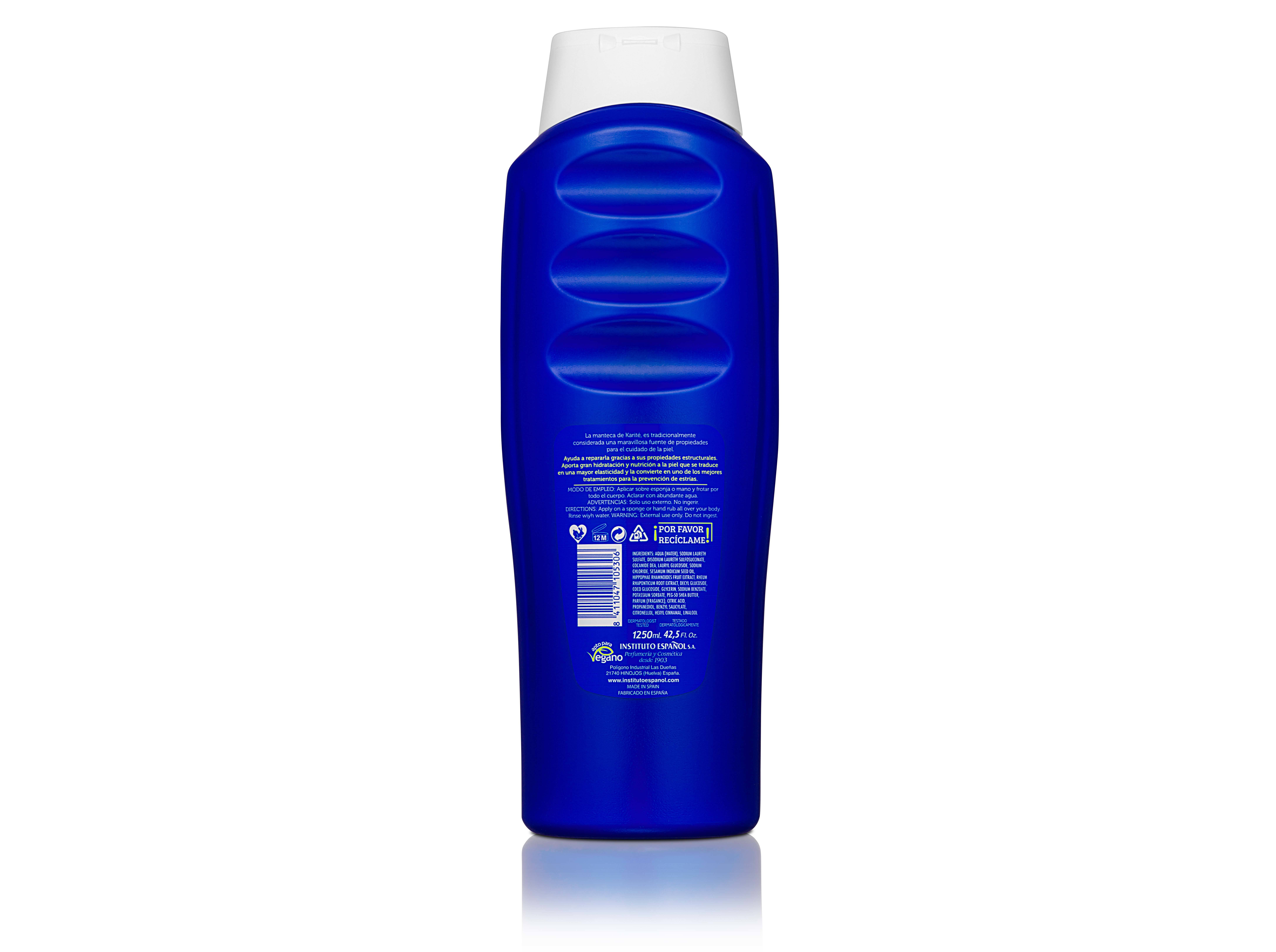 GEL DE BANHO INSTITUTO ESPA&Ntilde;OL HIDRATANTE CREMOSO 1250ML image number 1
