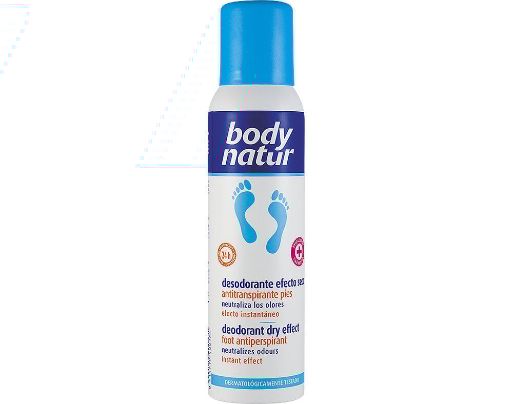 DESODORIZANTE P&Eacute;S ANTI-TRANSPIRANTE BODY NATUR 150ML