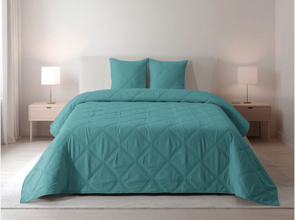 COBERTURA ACOLCHOADA HOMESPECIAL AZUL 240X260CM