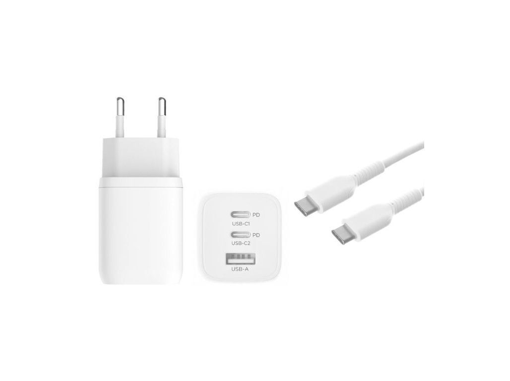 CARREGADOR 3 EM 1 QILIVE ULTRA R&Aacute;PIDO 65W