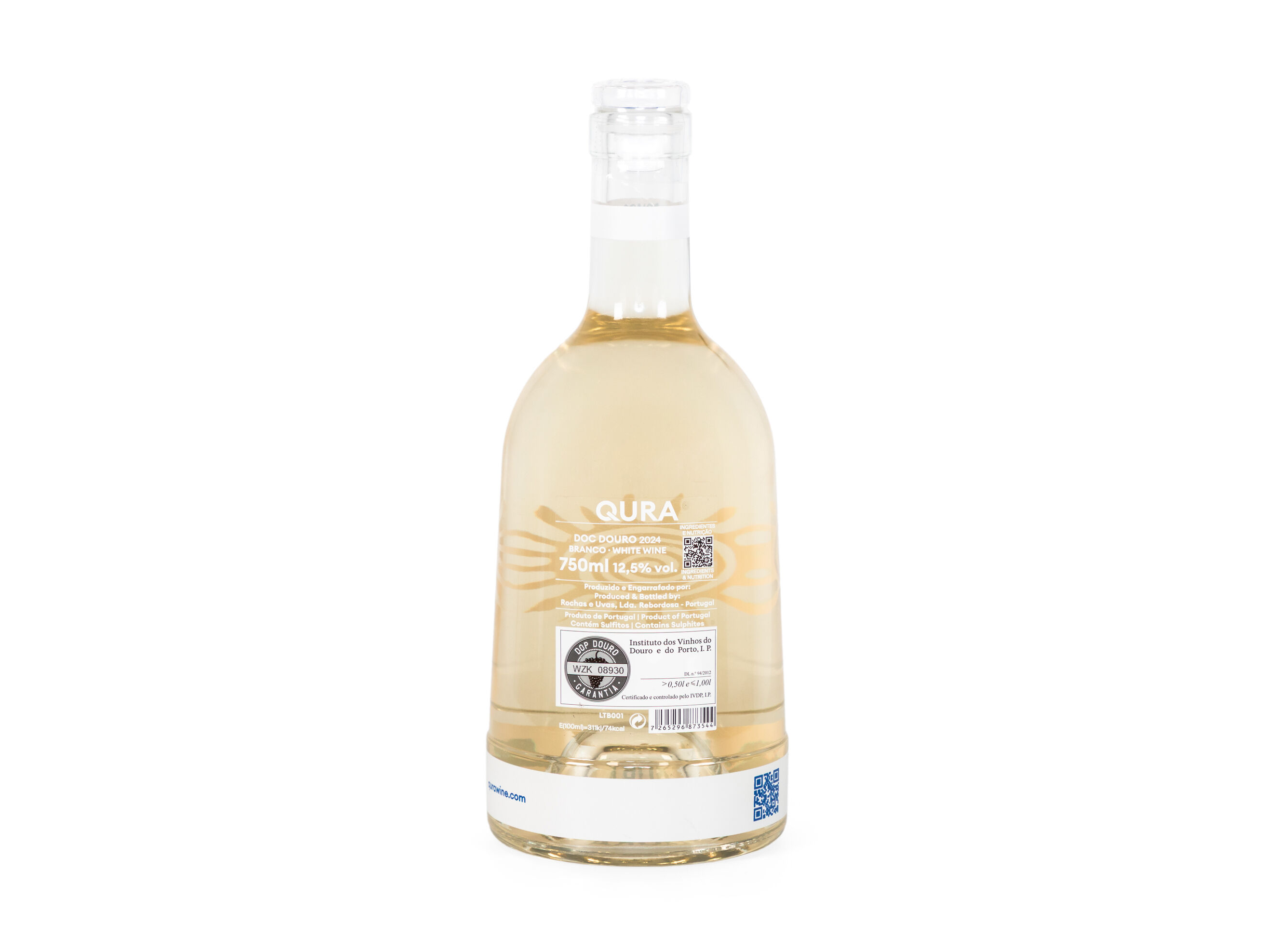 VINHO BRANCO QURA DOURO 0.75L image number 2