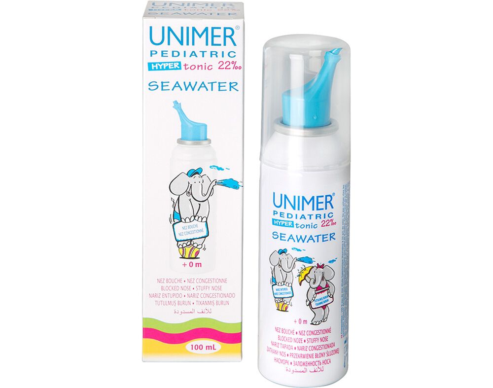 Spray Unimer Nasal Baby Hipertonico 100ml Auchan