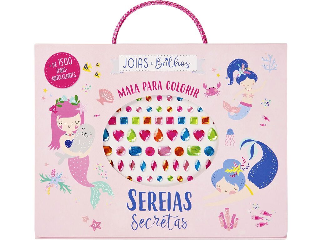 LIVRO SEREIAS SECRETAS - MALA PARA COLORIR image number 0