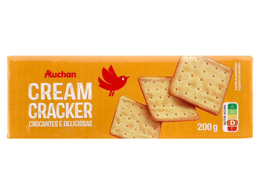 CREAM CRACKER AUCHAN 200G