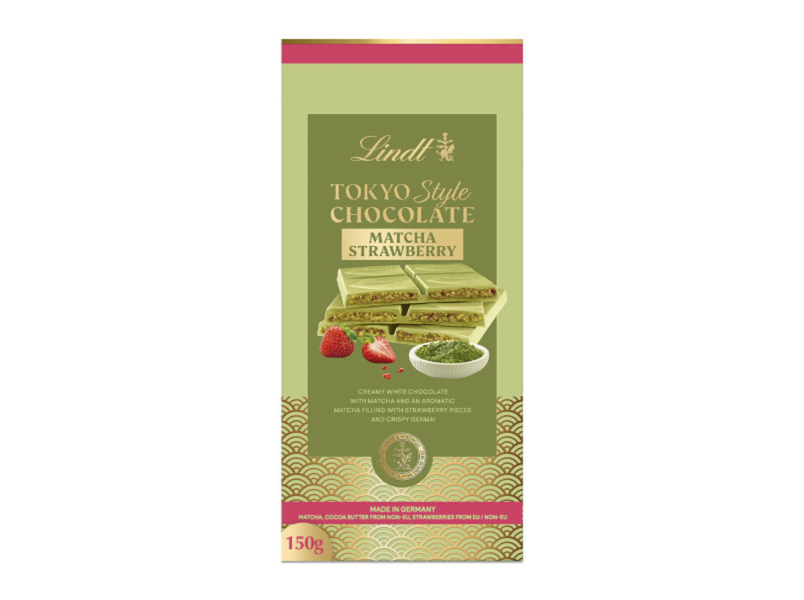 TABLETE CHOCOLATE LINDT BRANCO TOKYO STYLE 145G