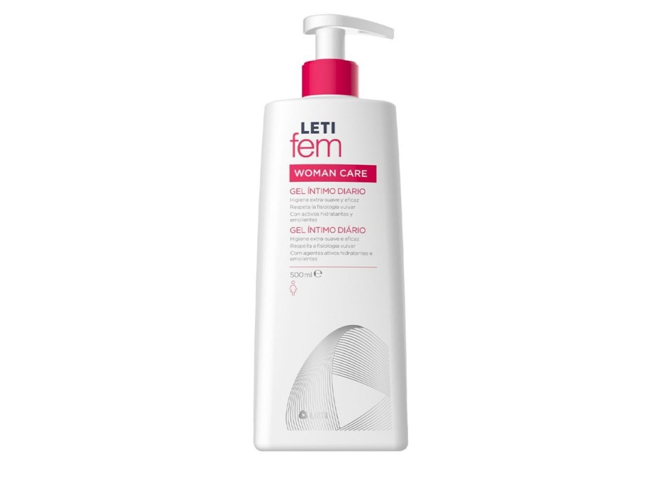 GEL LETIFEM INT&Iacute;MO WOMAN 500ML image number 0
