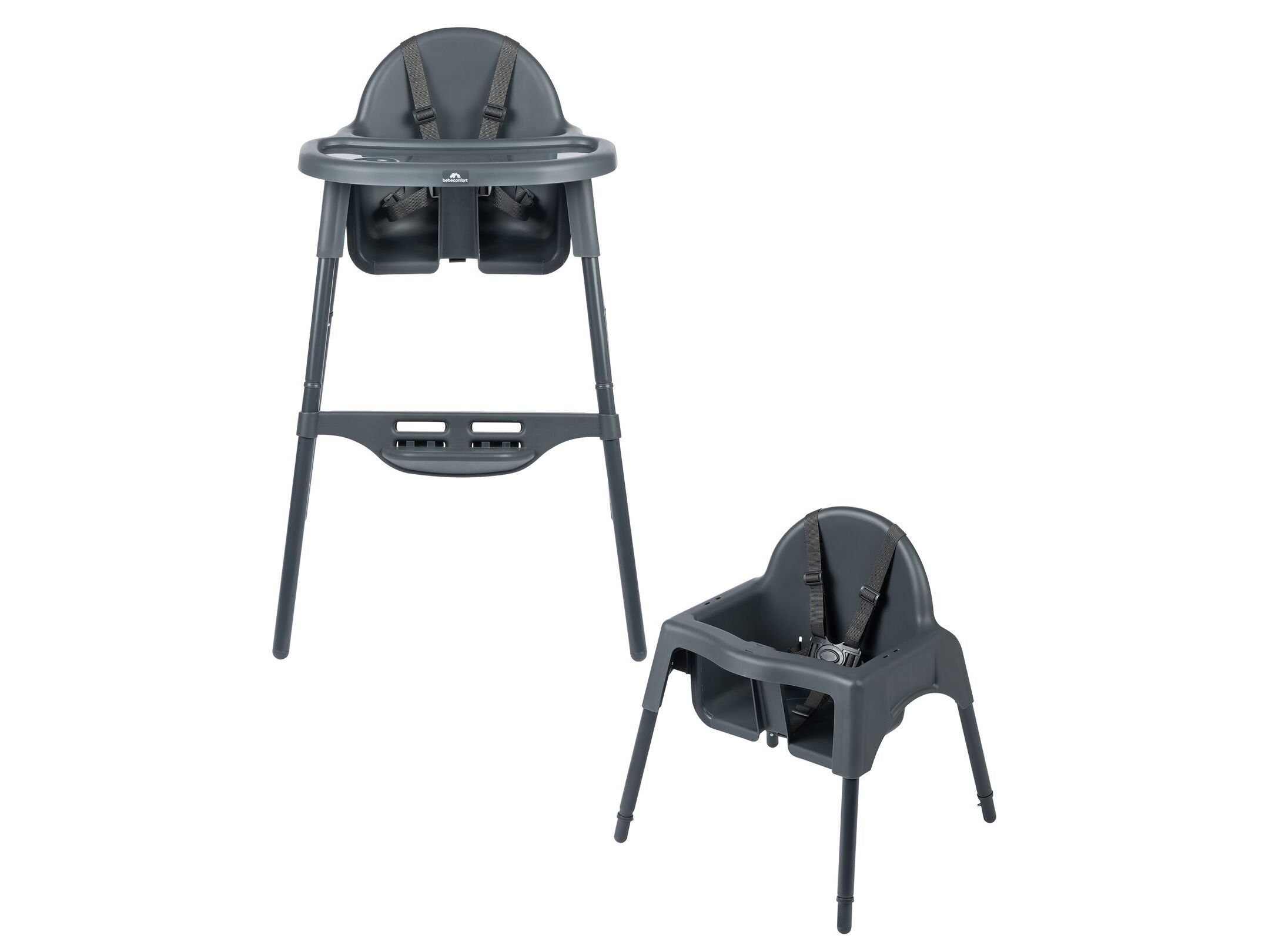 CADEIRA MESA B&Eacute;B&Eacute;CONFORT MEELY GRAPHITE image number 2