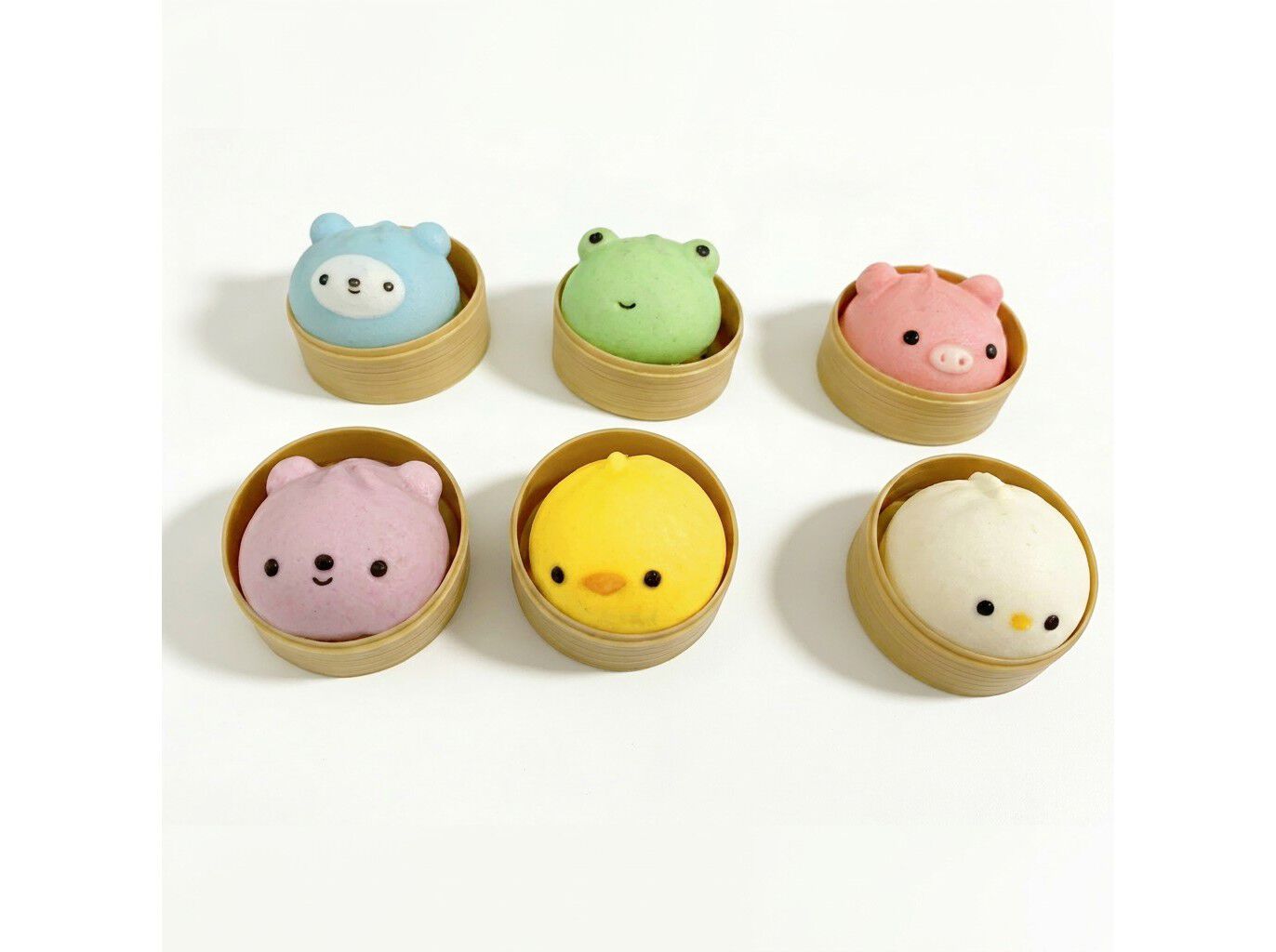 SQUEEZE DUMPLING ANIMAL DO ART 6.5CM MODELOS SORTIDOS image number 1