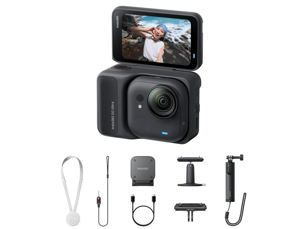 CAMARA AVENTURA INSTA360 PRETO GO ULTRA CREATOR image number 5