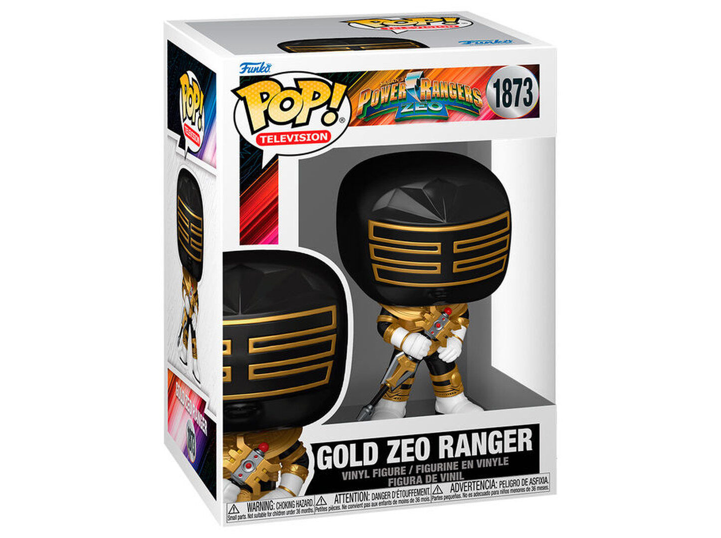 FIGURA POP! FUNKO PR Z- ZEO RANGER GOLD image number 0