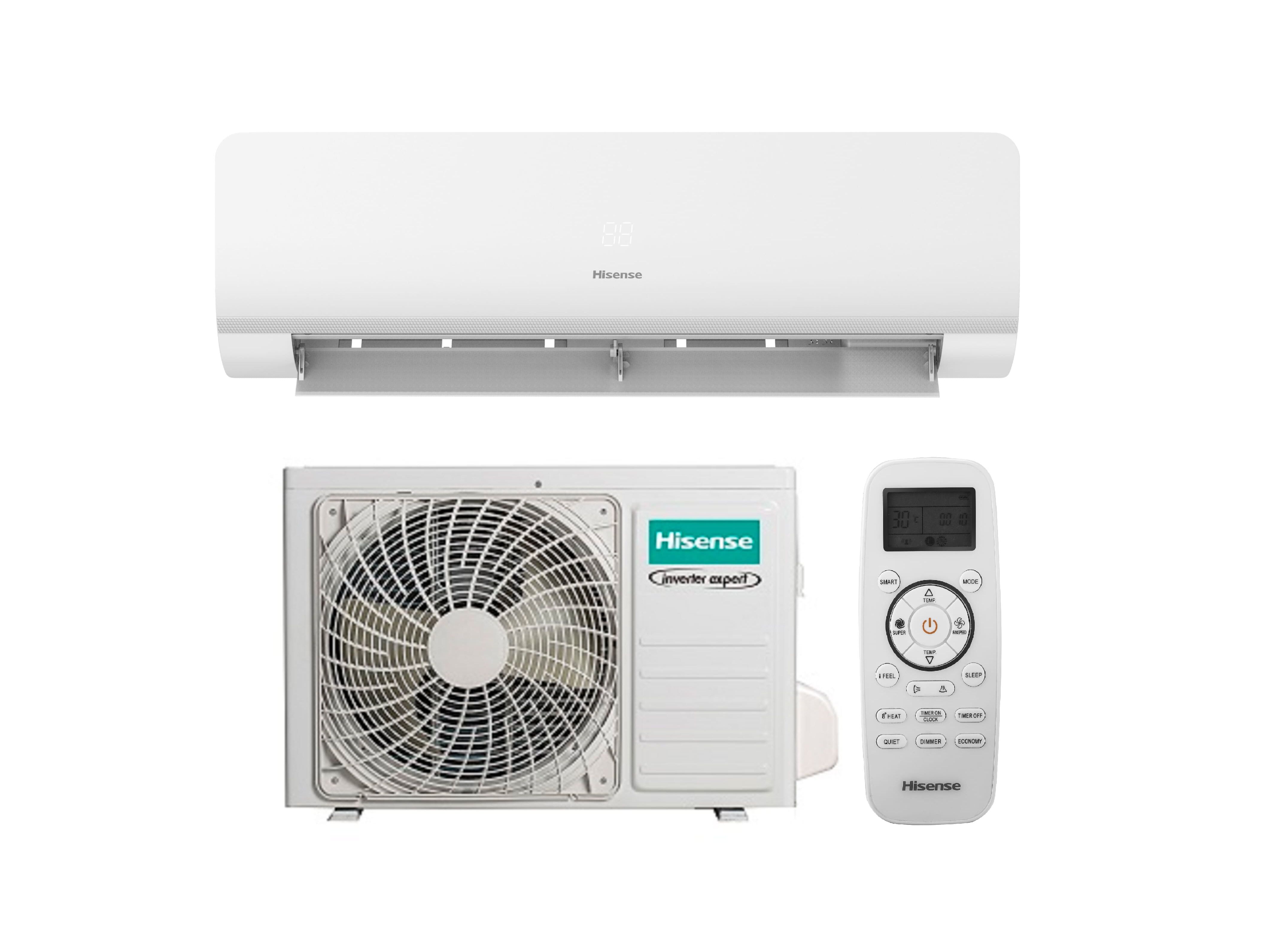 AR CONDICIONADO FIXO HISENSE KC25YR3B 9000BTUS image number 0