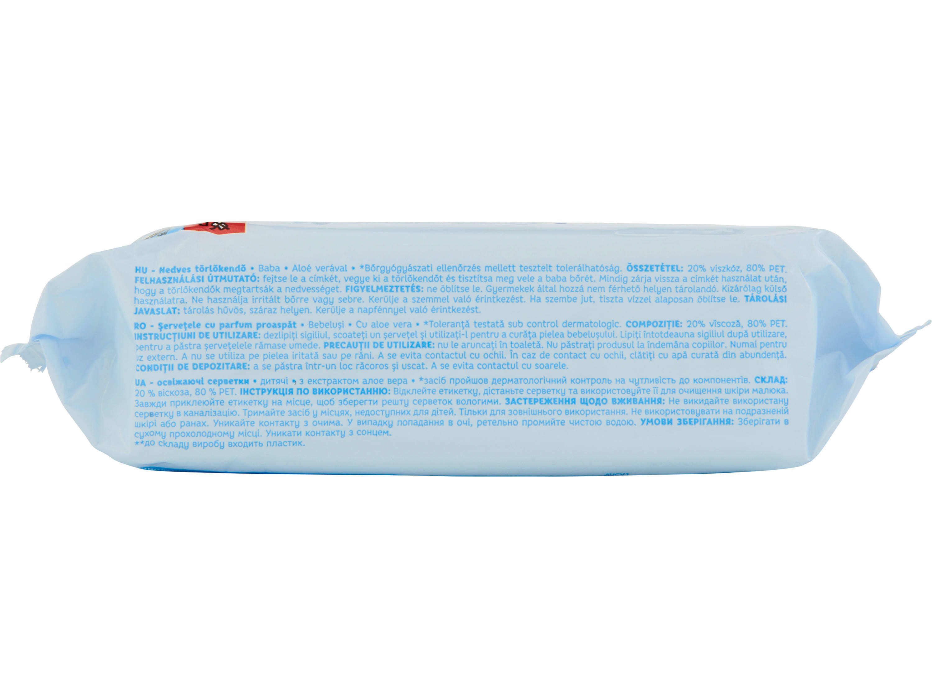 TOALHITAS AUCHAN BABY REFRESCANTES C/ALOE VERA 72UN image number 2