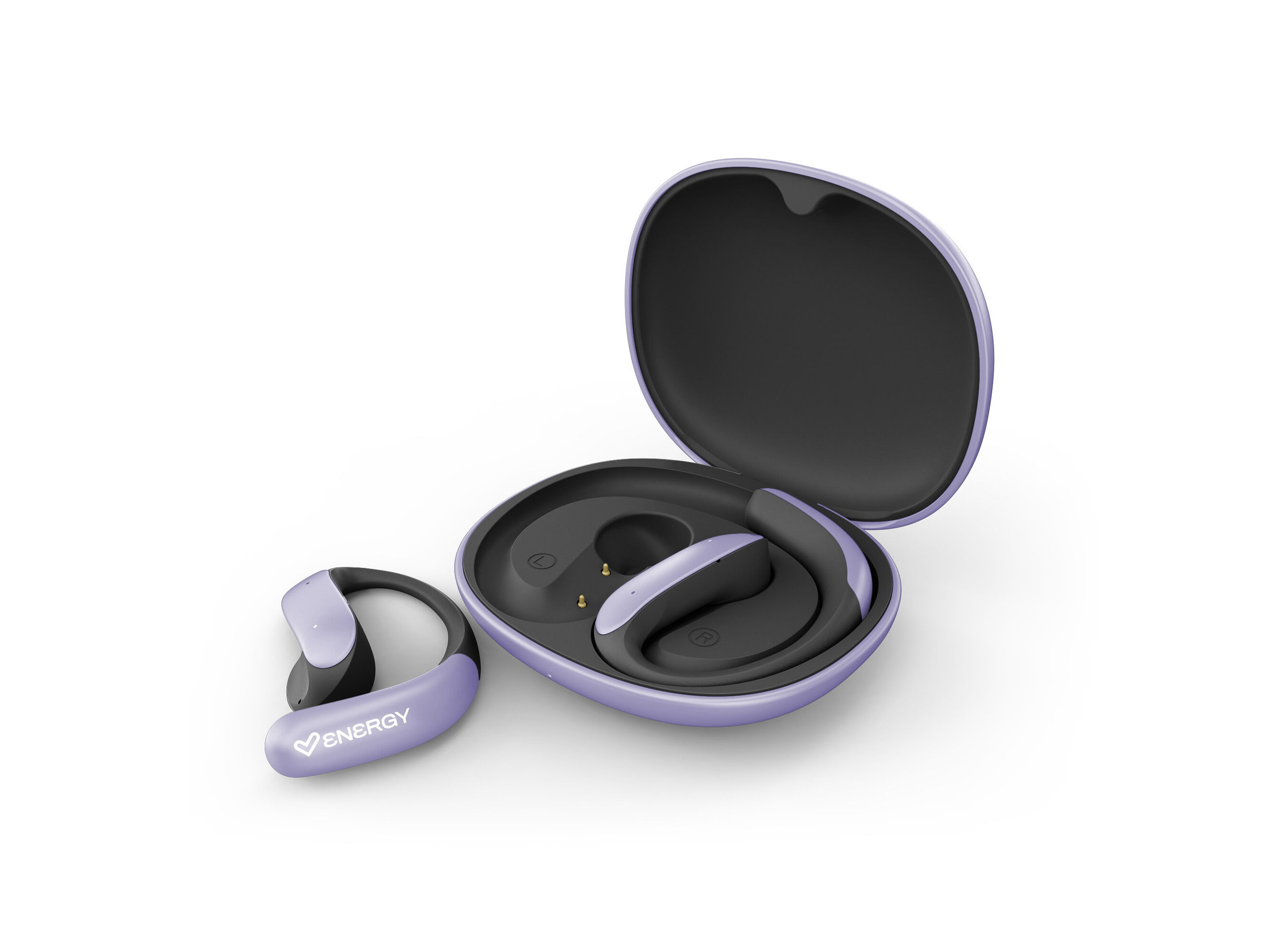 AURICULARES TWS ENERGY SISTEM LAVENDER PULSEFIT TWS image number 3