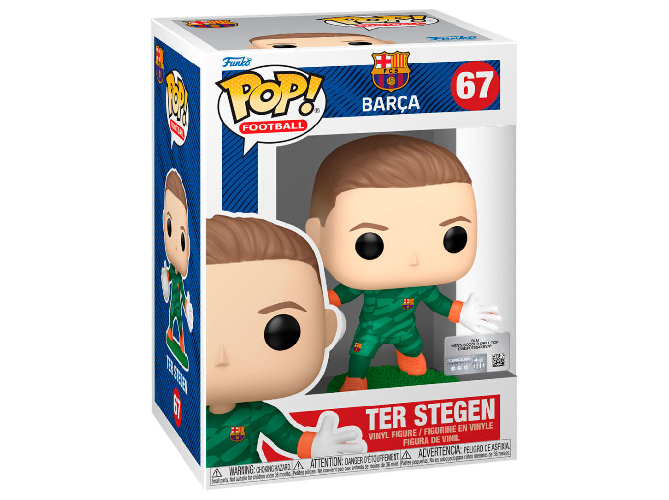 FIGURA FUNKO POP FOOTBALL: BARCELONA - TER image number 0