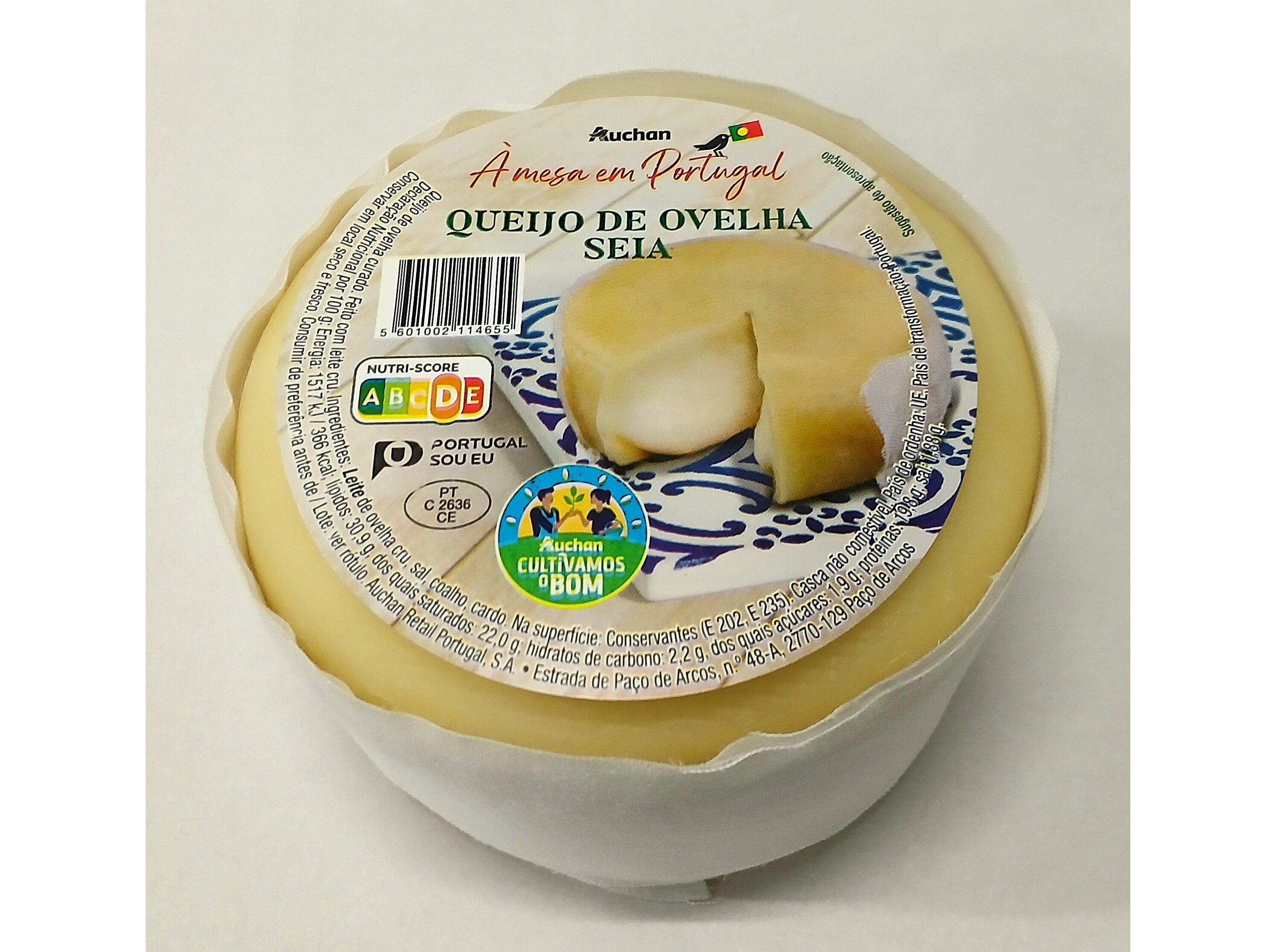 QUEIJO OVELHA AUCHAN &Agrave; MESA EM PORTUGAL CULTIVAMOS O BOM CURADO SEIA UN image number 1