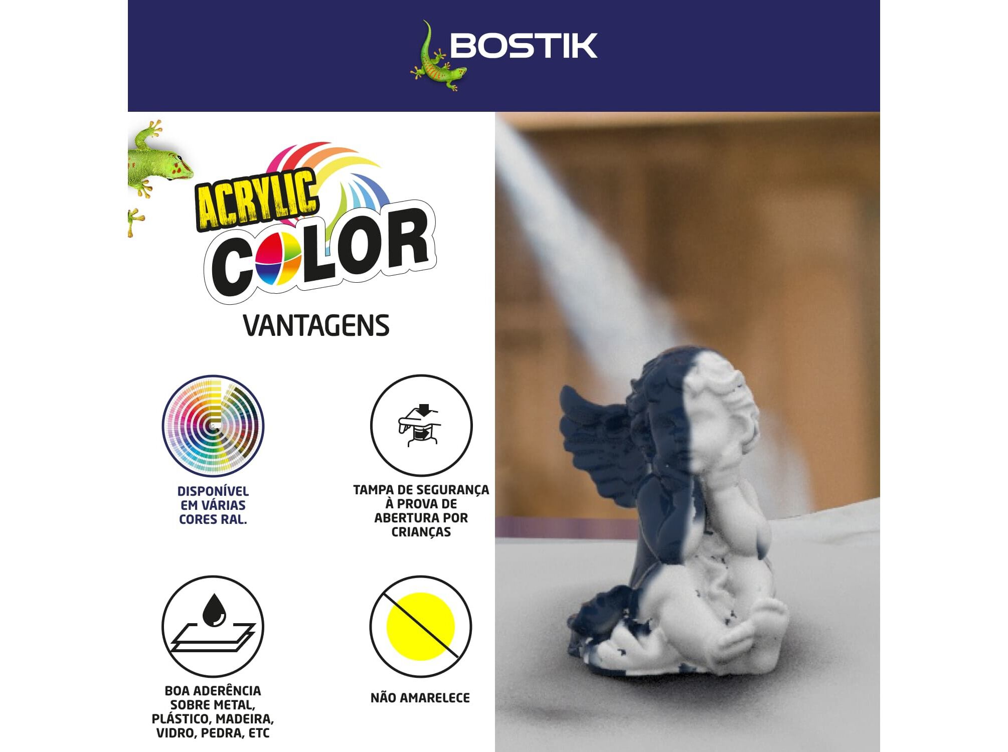 SPRAY ACRYLIC BOSTIK AZUL SAFIRA 400ML image number 4
