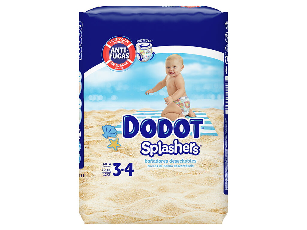 Dodot Pannolini T3 Pantalone 36 Pezzi - Vita Elasticizzata 360° Con Doppia Barriera Antiperdita - 4