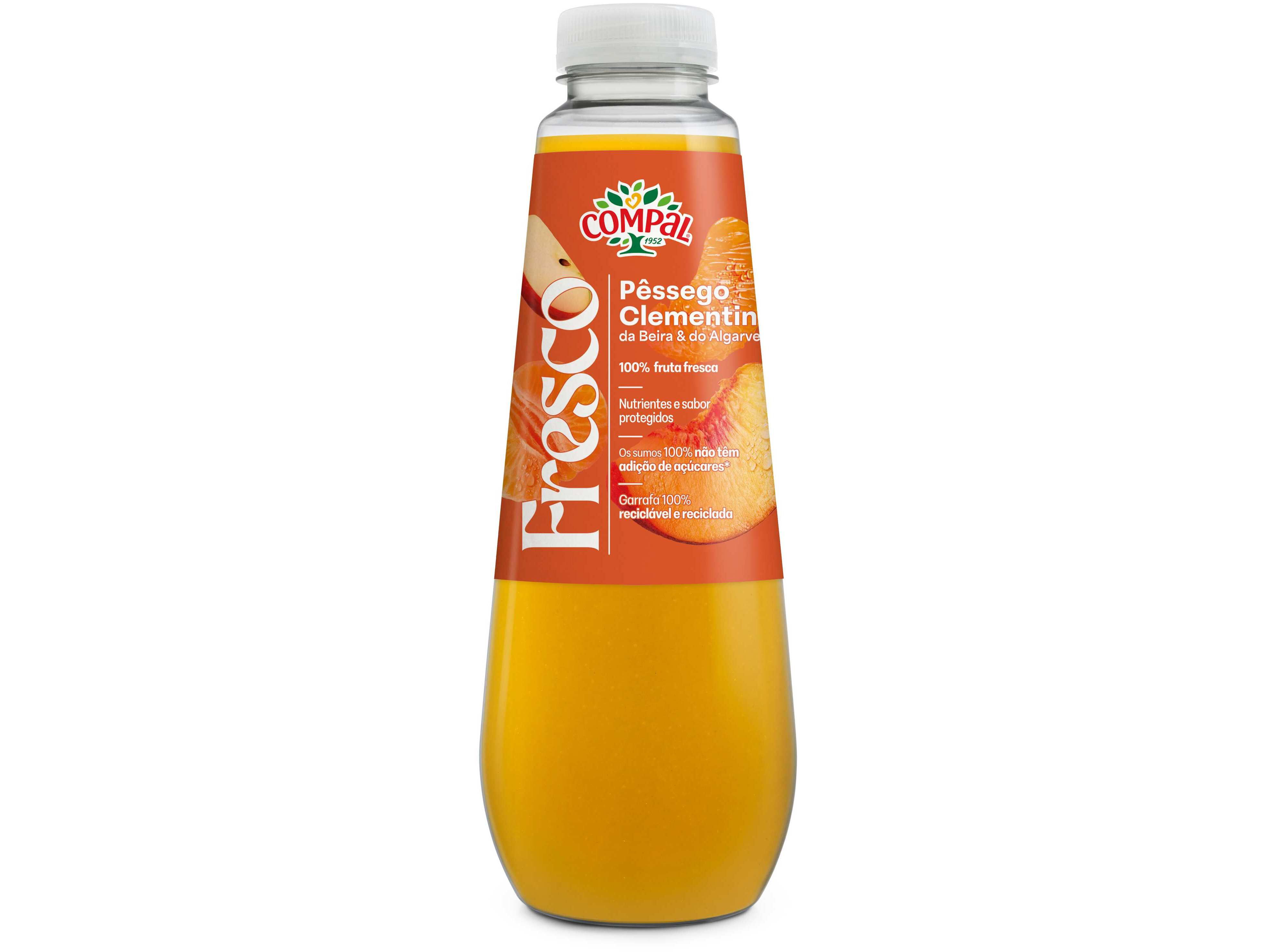 SUMO COMPAL FRESCO PESSEGO CLEMENTINA 0.75L (SDR) image number 0