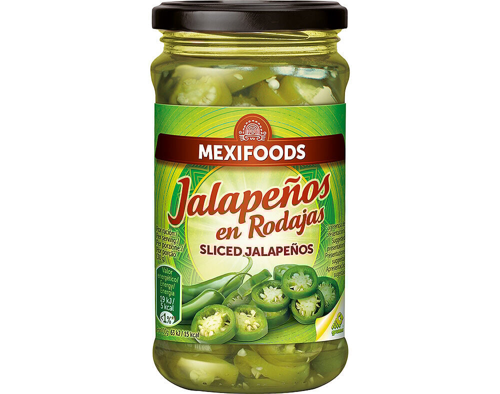 PIMENTO JALAPENO MEXIFOODS JALAPENOS 225G image number 0