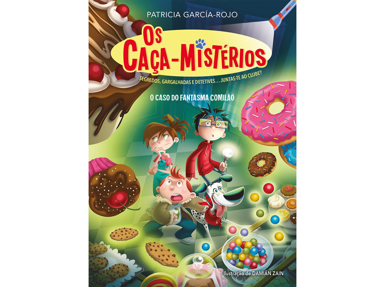 LIVRO - OS CA&Ccedil;A-MIST&Eacute;RIOS O CASO DO FANTASMA COMIL&Atilde;O image number 0