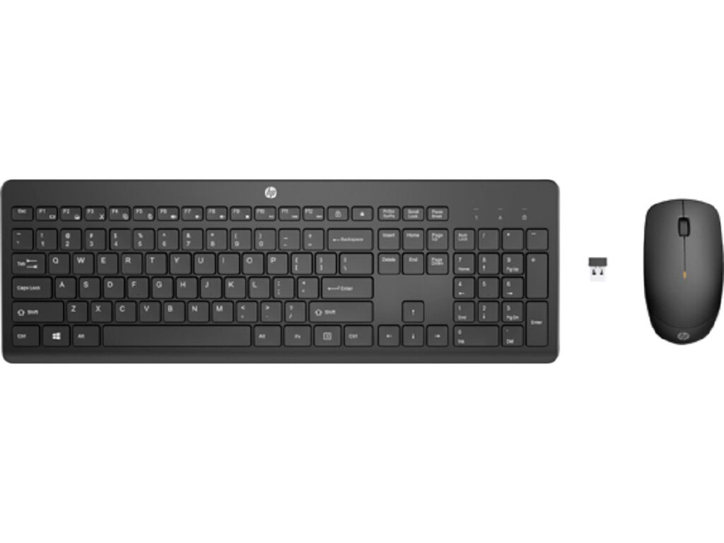 KIT TECLADO + RATO SEM FIOS HP HP 230 PRETO image number 0