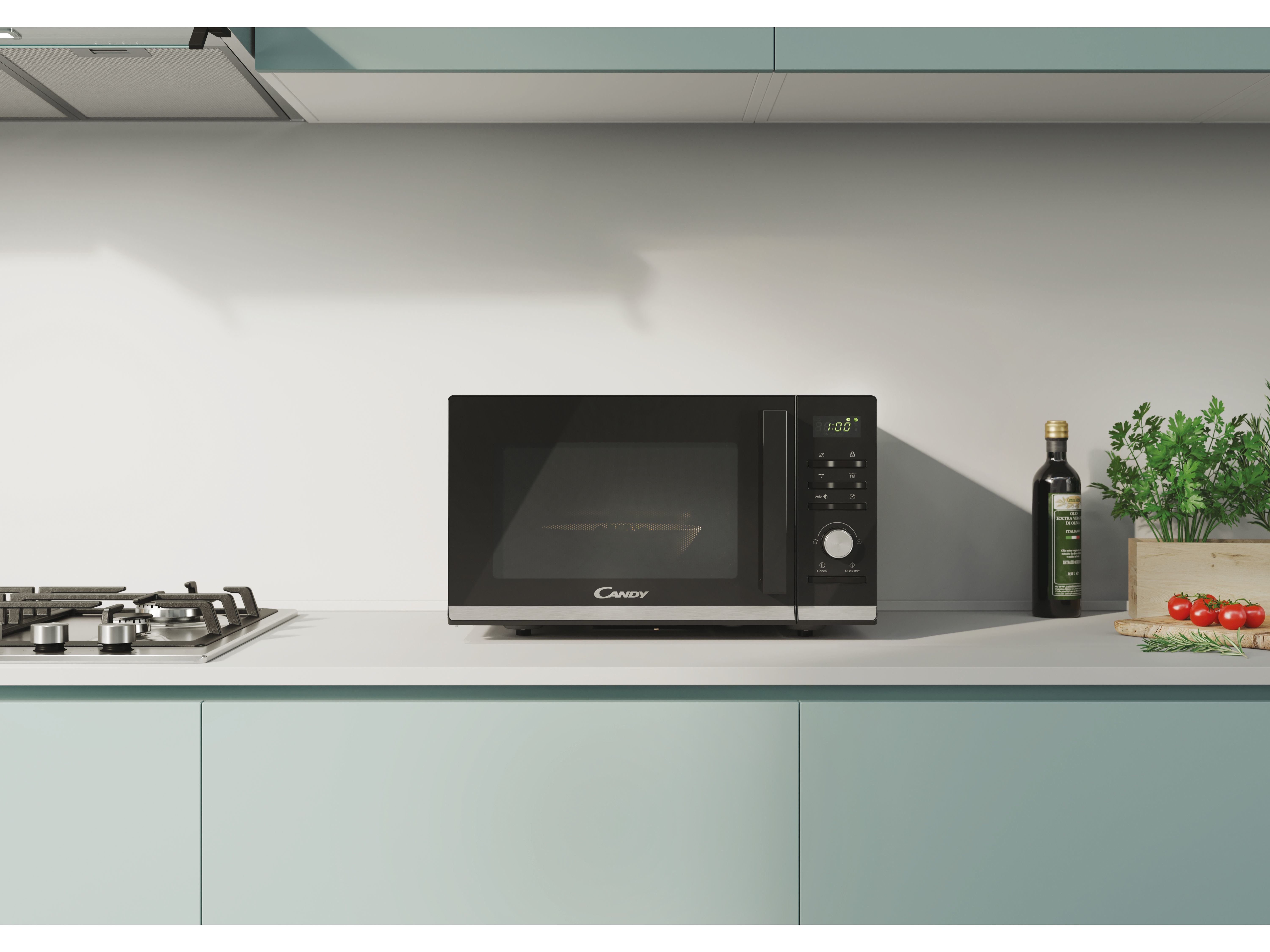 MICRO ONDAS COM GRILL CANDY CMGA25TNDB 25L image number 2
