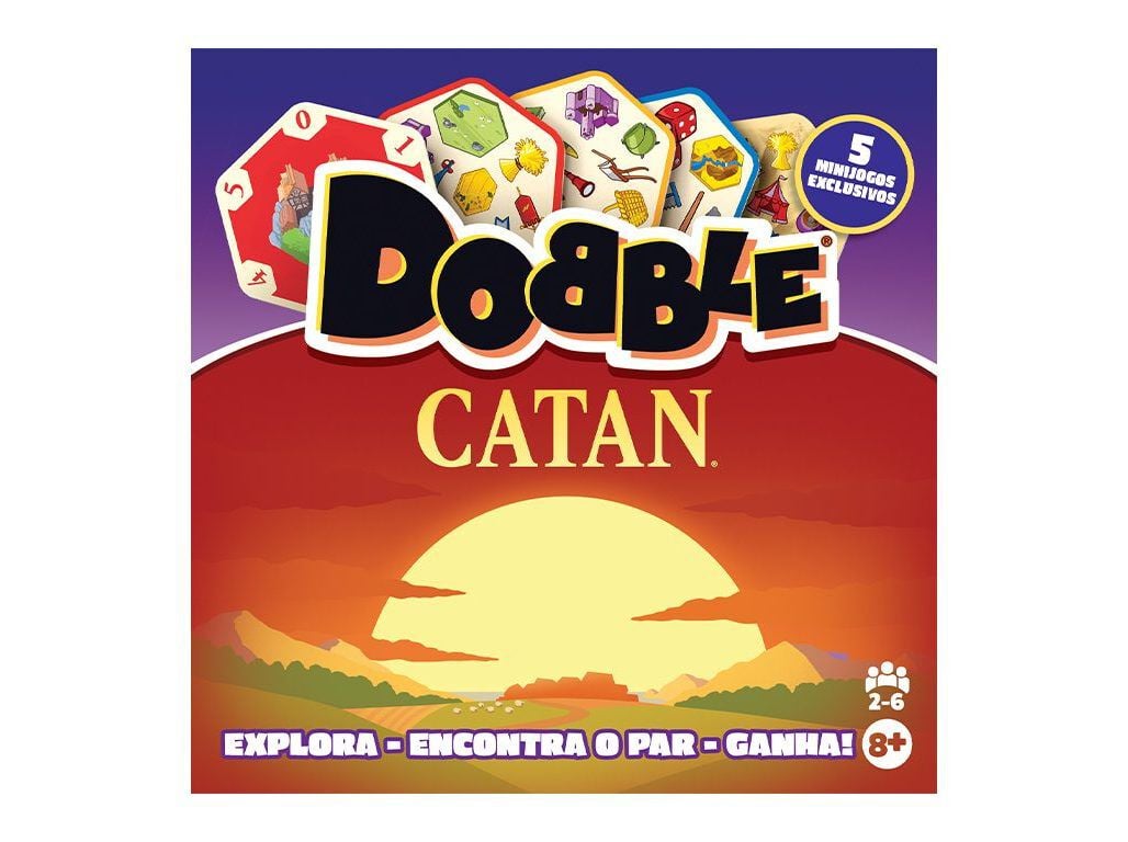 JOGO TABULEIRO MEBO GAMES DOBBLE CATAN image number 0