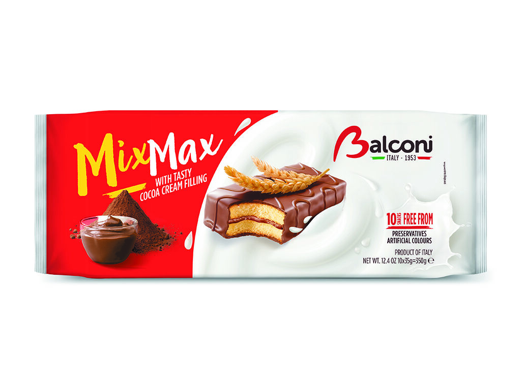 SNACKS BALCONI MIX MAX CHOCOLATE 350 G image number 0