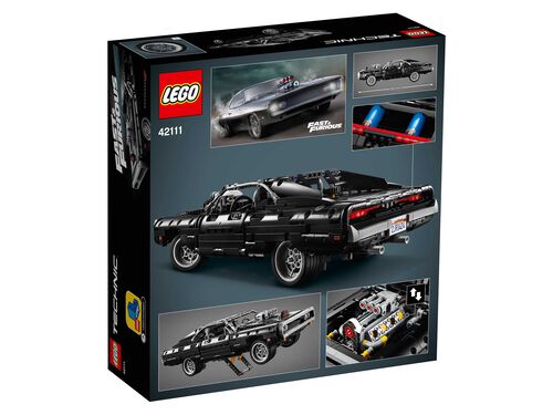 DOM DODGE CHARGER LEGO TECHNIC image number 3