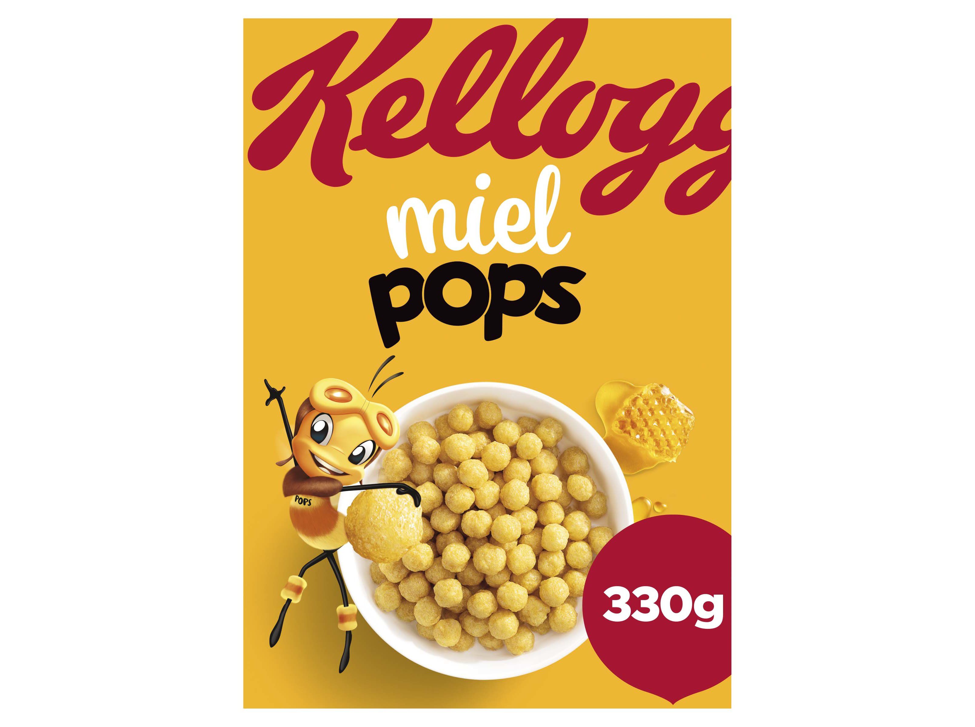 CEREAIS PEQ.ALMO&Ccedil;O KELLOGG'S MIEL POPS 330G image number 2