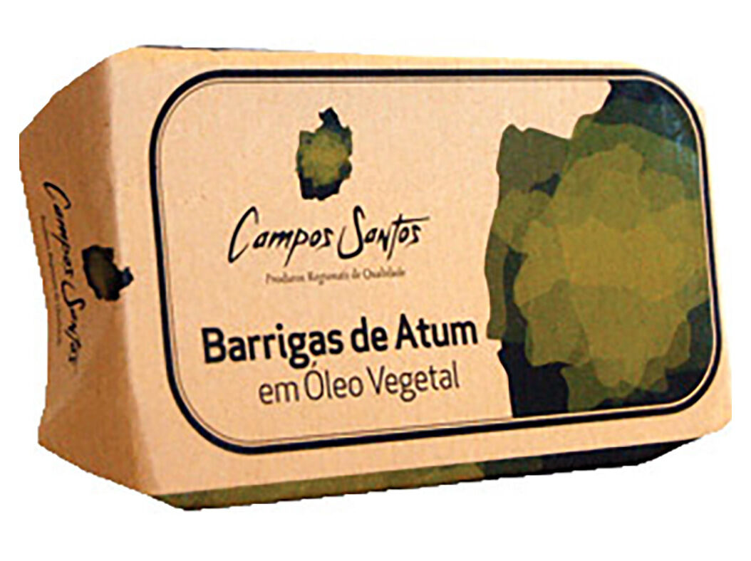 BARRIGA ATUM CAMPOS SANTOS EM &Oacute;LEO VEGETAL 120(90)G image number 0