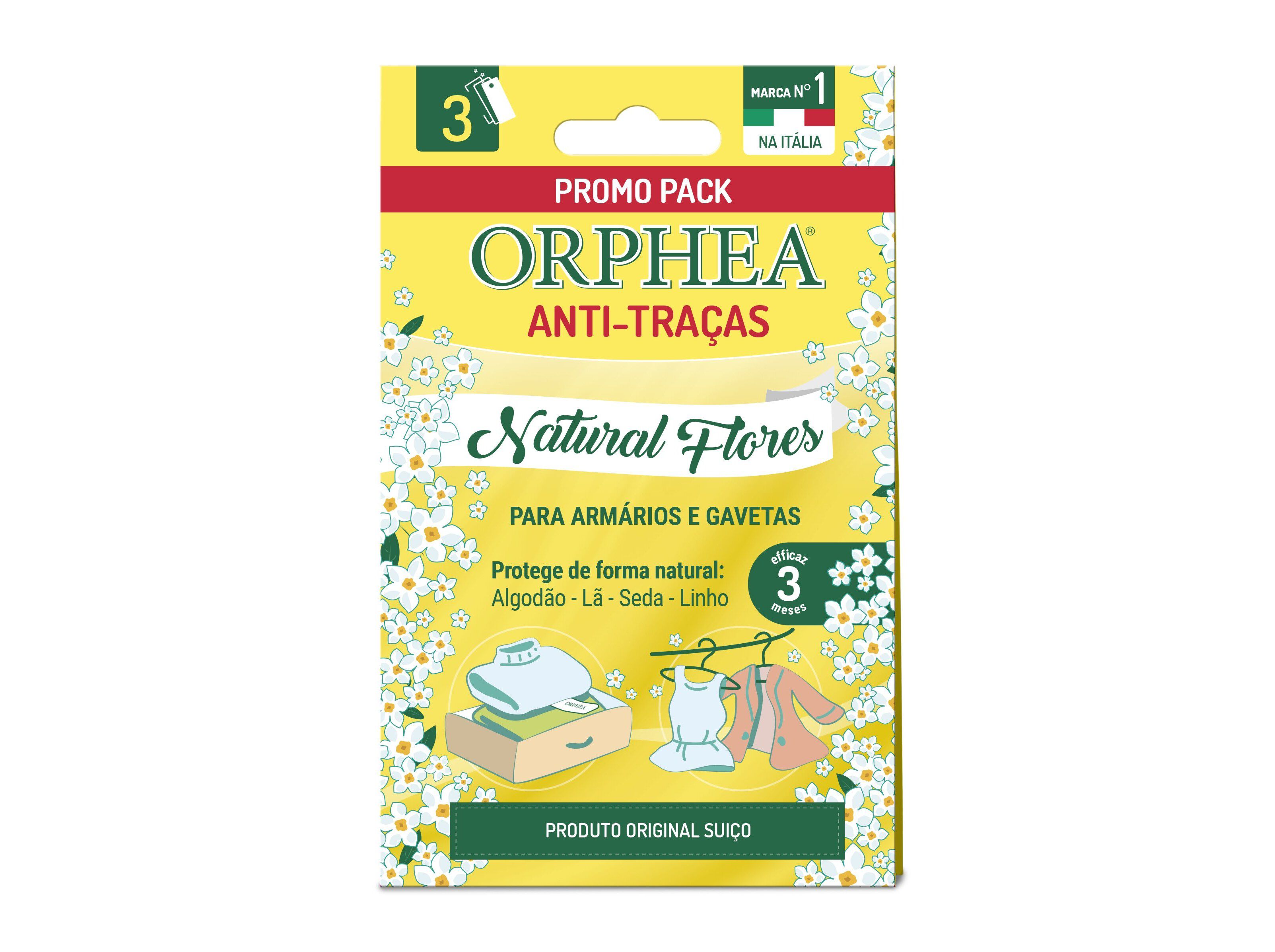 TIRAS ANTI TRA&Ccedil;AS ORPHEA PERFUMADA FLORES 3UN
