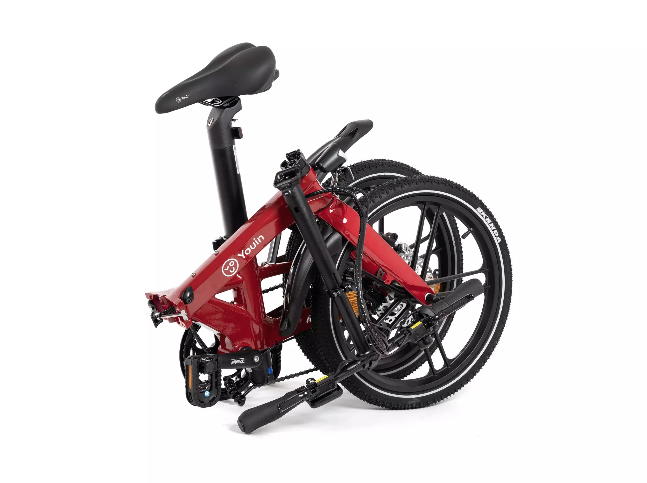 BICICLETA EL&Eacute;TRICA YOUIN MARBELLA BK1350R YOUIN RED image number 2