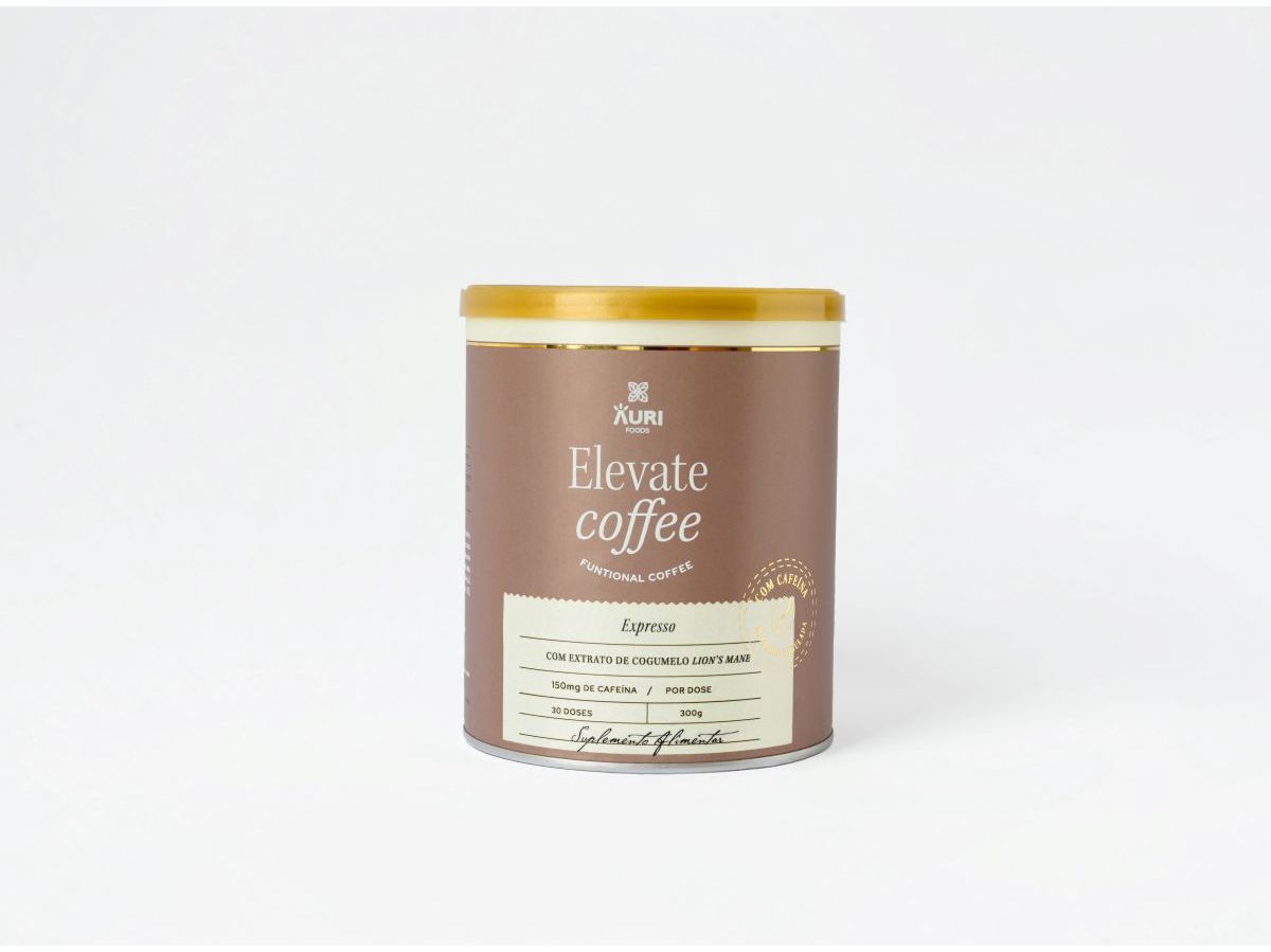 suplemento aurifoods elevate coffee café 300g