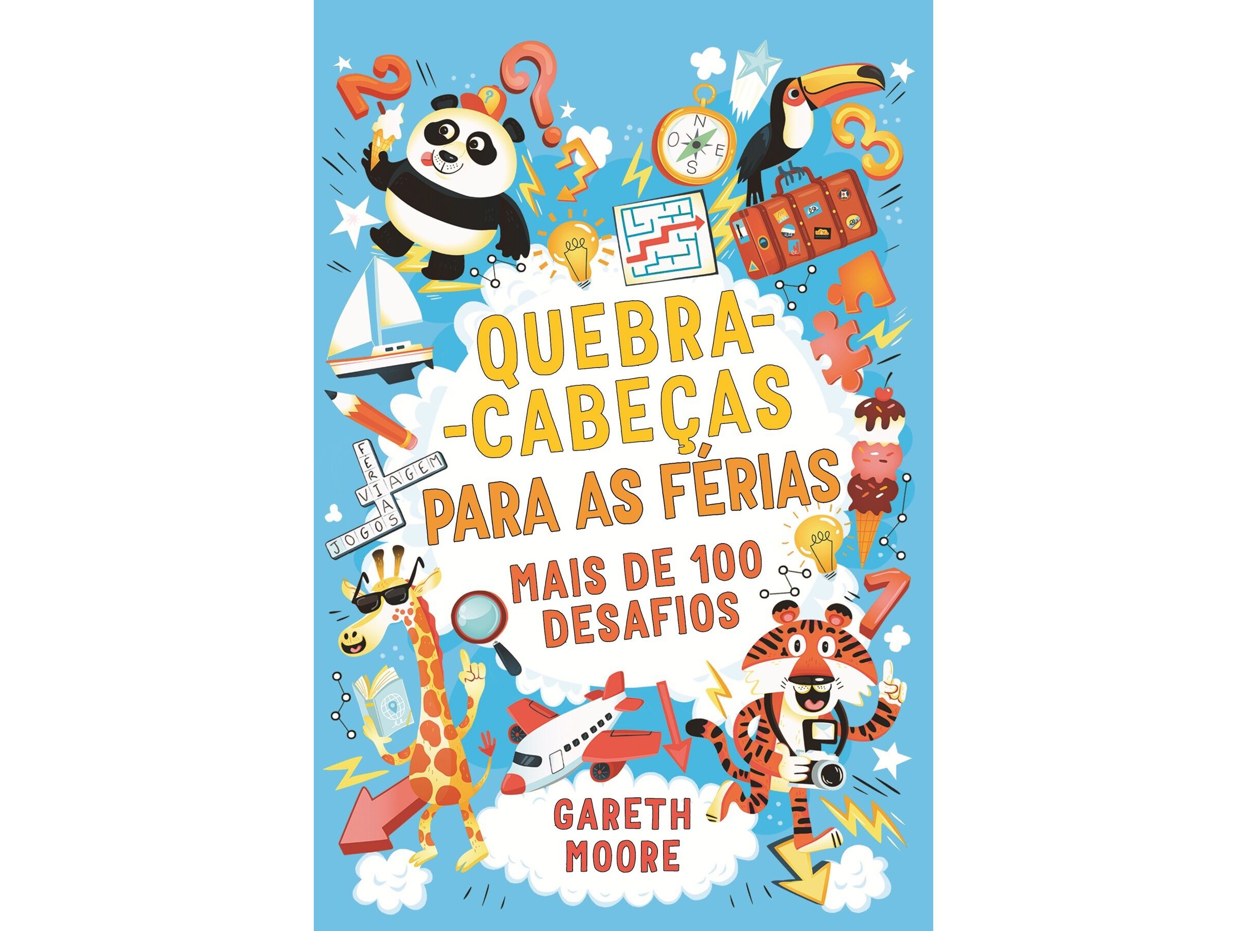 LIVRO QUEBRA-CABE&Ccedil;AS PARA AS F&Eacute;RIAS image number 0
