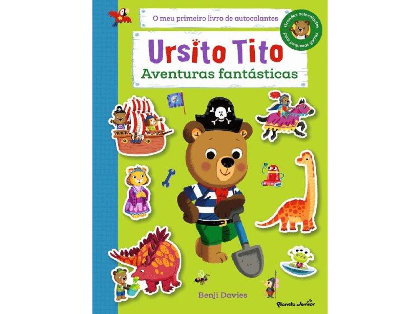 LIVRO URSITO TITO - AUTOCOLANTES AVENTURAS FANT&Aacute;STICAS image number 0