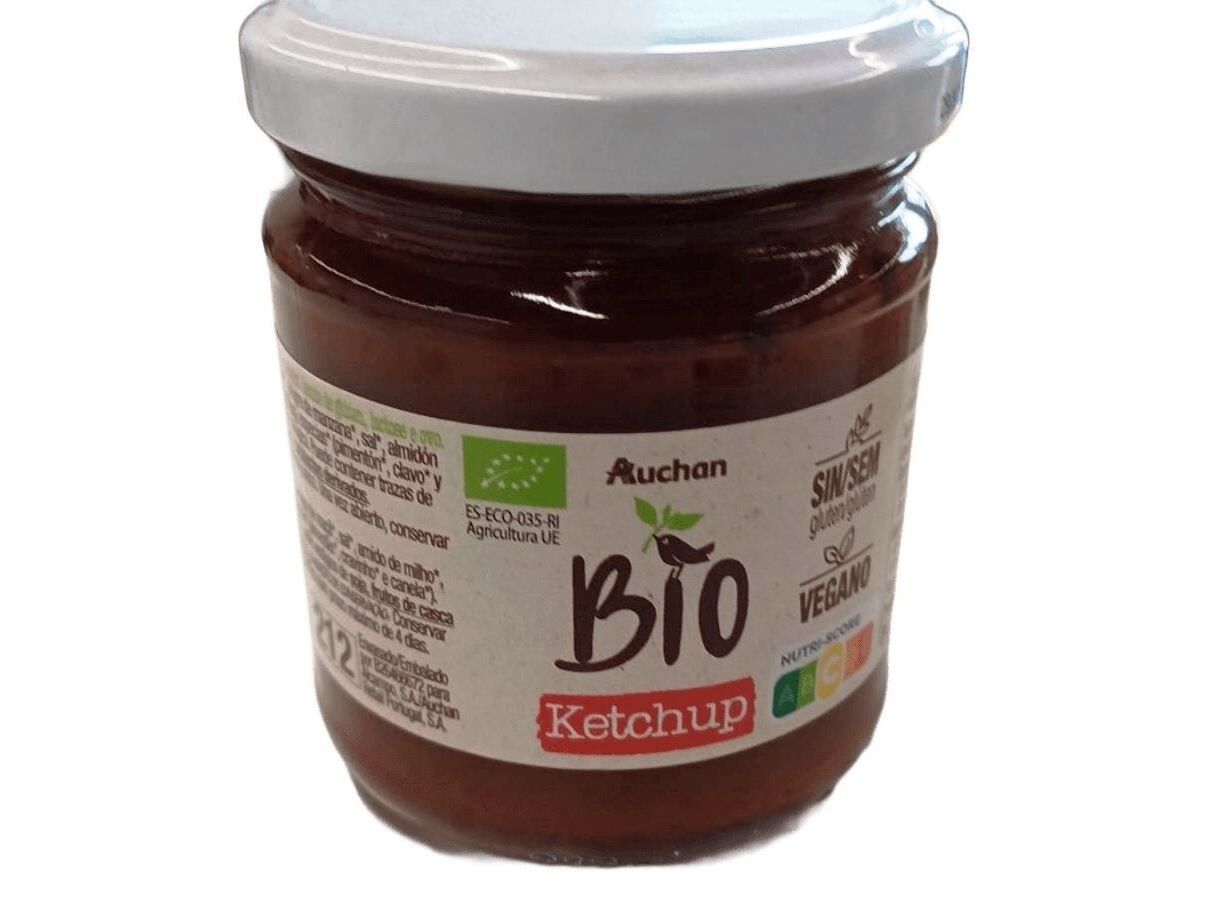 KETCHUP AUCHAN BIO FRASCO 190G
