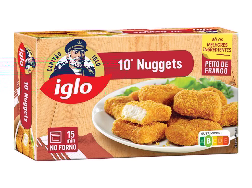 NUGGETS IGLO CAPIT&Atilde;O FRANGO 10UN 208G