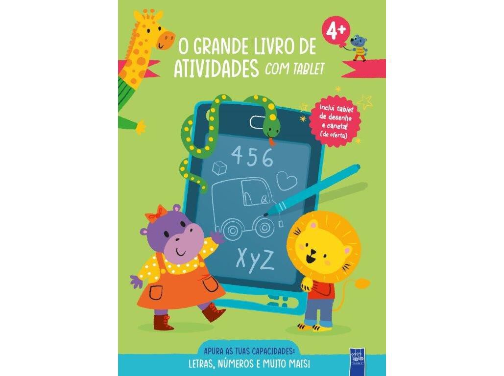 LIVRO O GRANDE LIVRO DE ATIVIDADES COM TABLET - LETRAS E NUMEROS image number 0