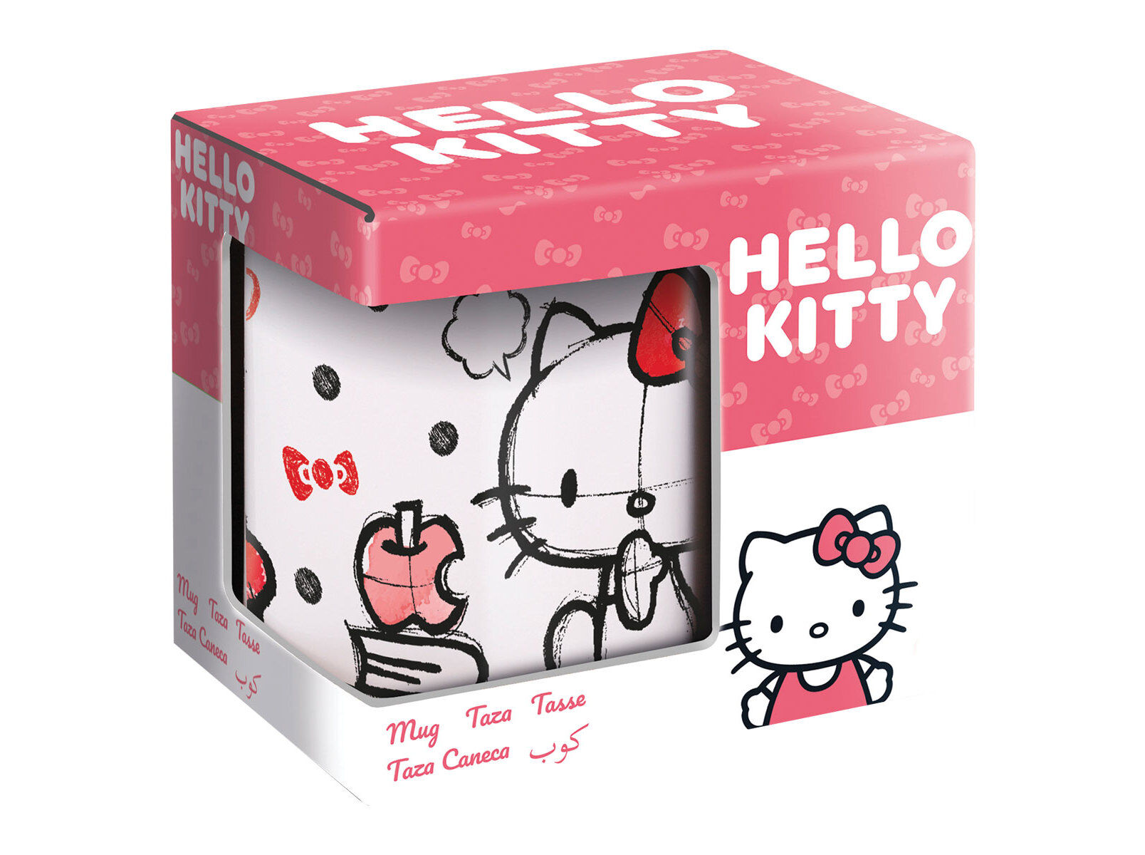 CANECA HELLO KITTY CERAMICA 325ML image number 1