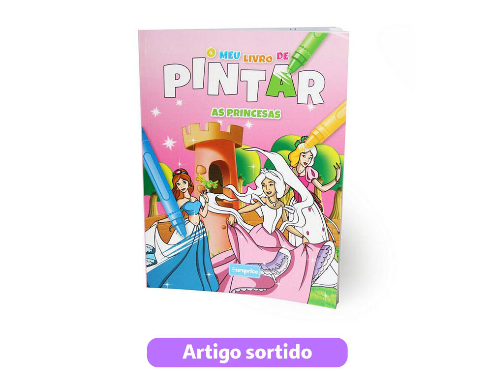 LIVRO O MEU LIVRO DE PINTAR - MODELOS SORTIDOS image number 2