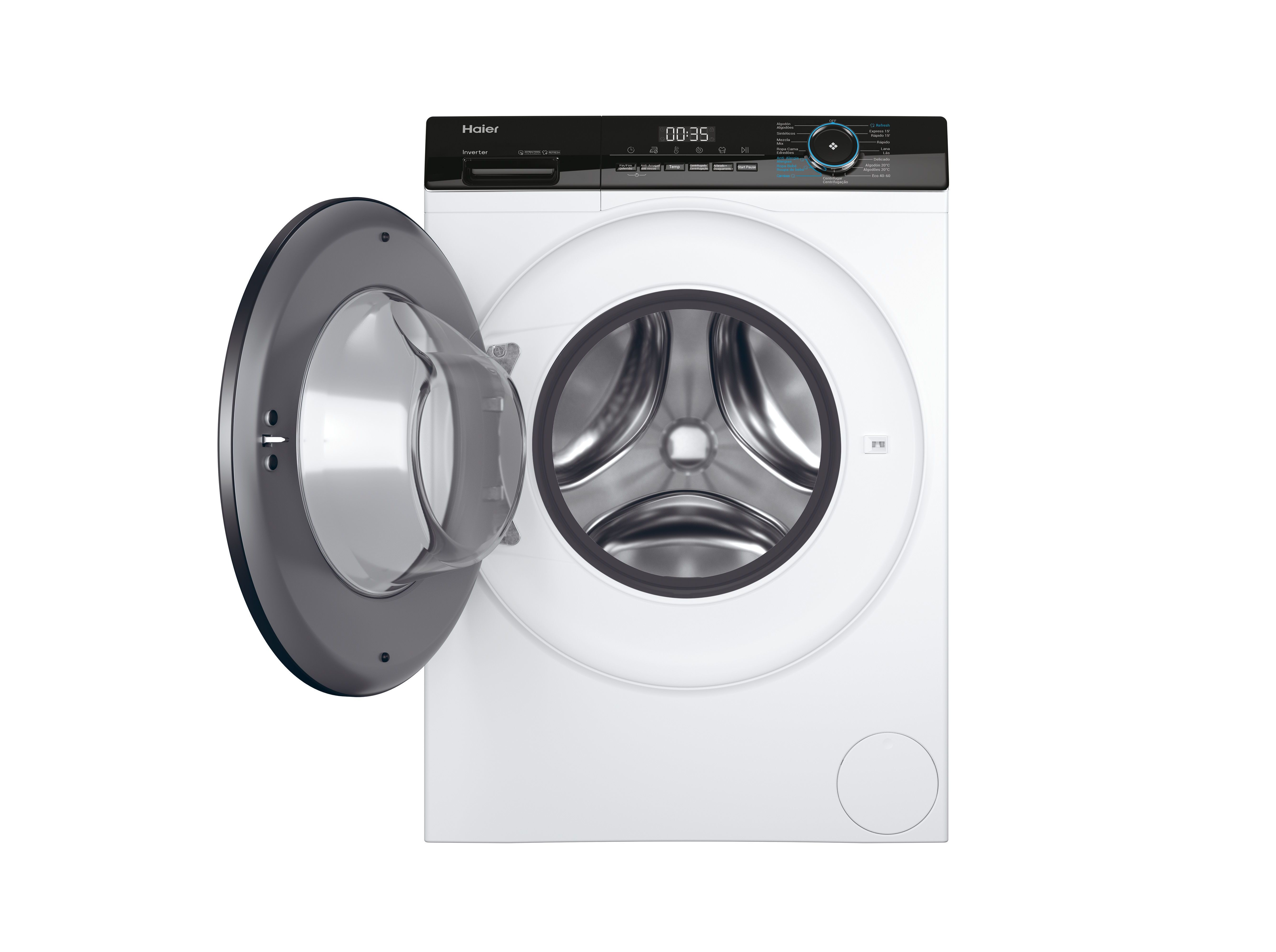 M&Aacute;QUINA DE LAVAR ROUPA HAIER HW80-BP14939-IB - BRANCO A 8KG image number 3