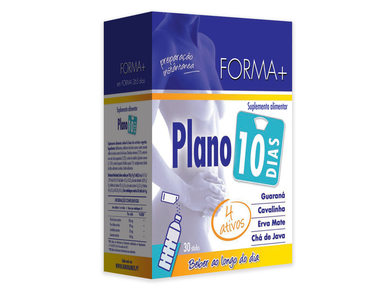 SUPLEMENTO FORMA+ PLANO 10 DIAS 30 SAQ