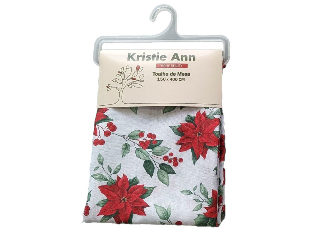 TOALHA MESA JINGLE BELL FLORAL 150X400 CM image number 0