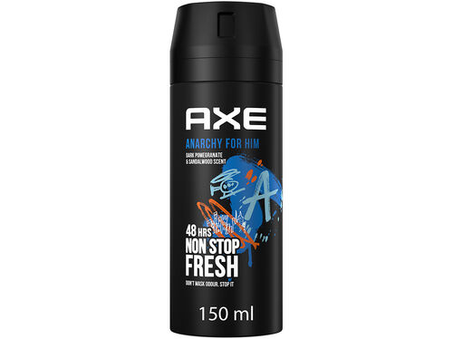 DEO AXE SPRAY ANARCHY FOR HIM 150ML image number 0