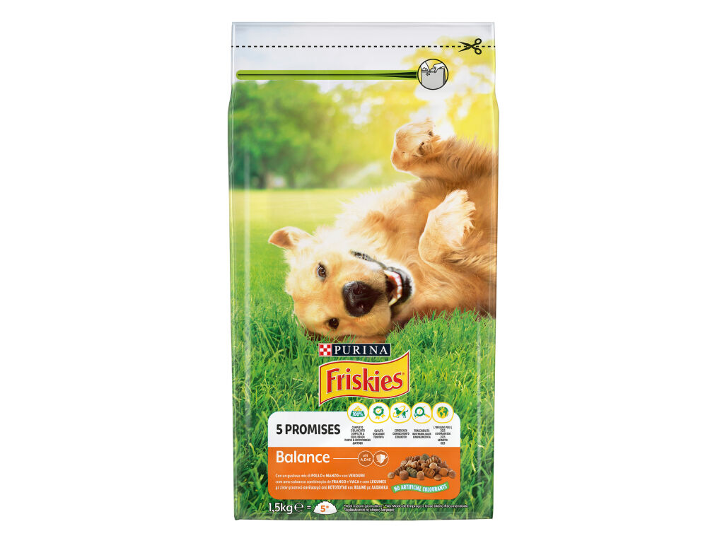 RA&Ccedil;&Atilde;O PARA C&Atilde;O FRISKIES BALANCE COM FRANGO 1.5KG image number 0