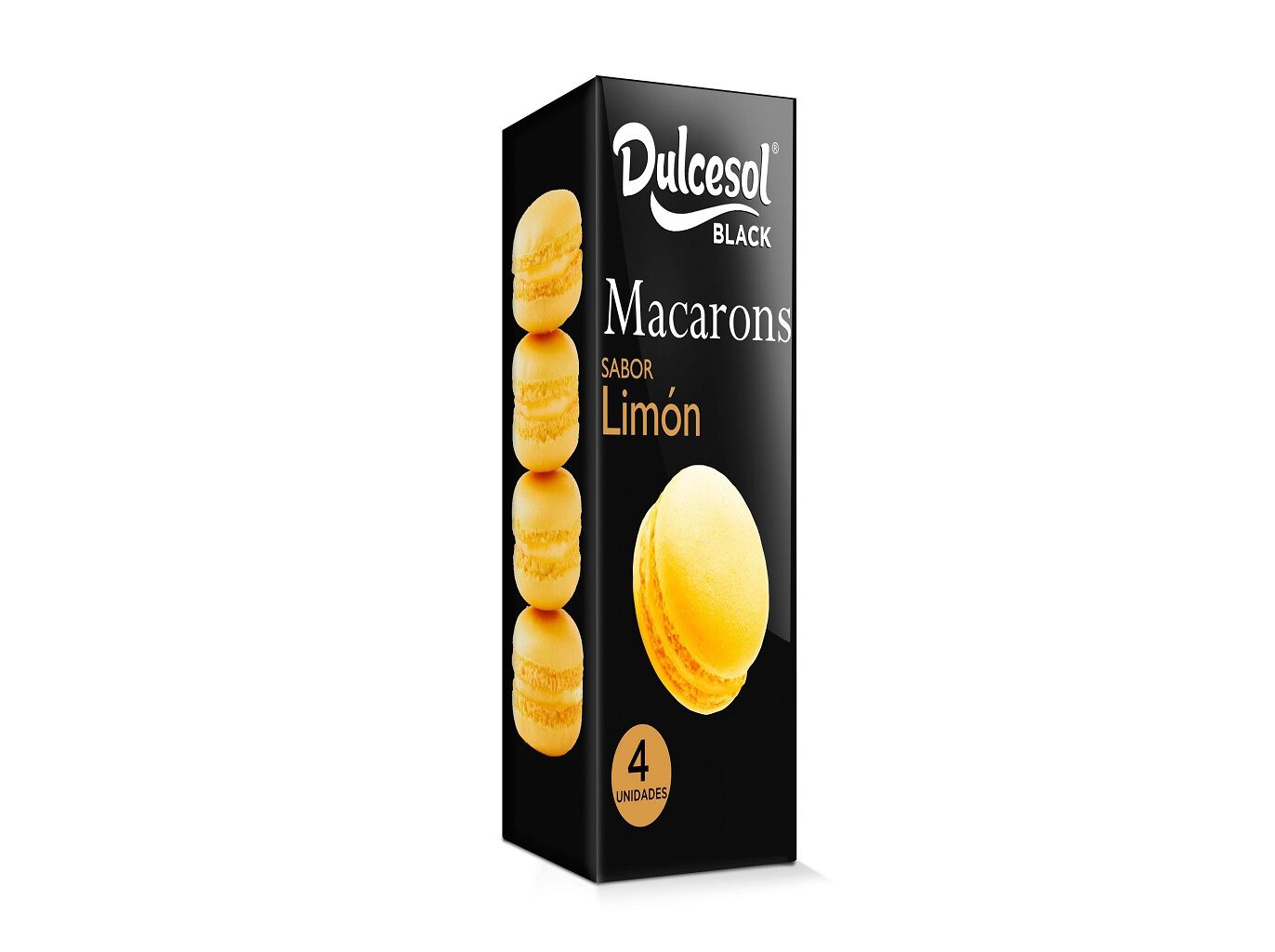 MACARONS DULCESOL SABOR LIM&Atilde;O 4UN 80G image number 0