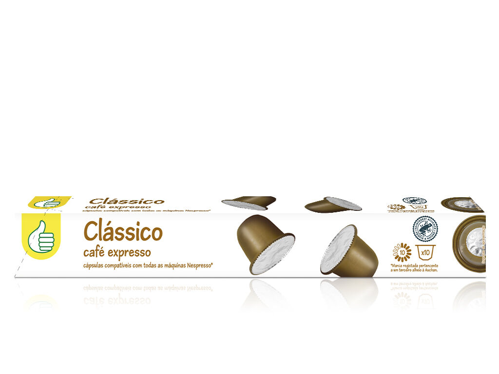 C&Aacute;PSULAS CAF&Eacute; POLEGAR NSP CL&Aacute;SSICO 10 UN image number 1
