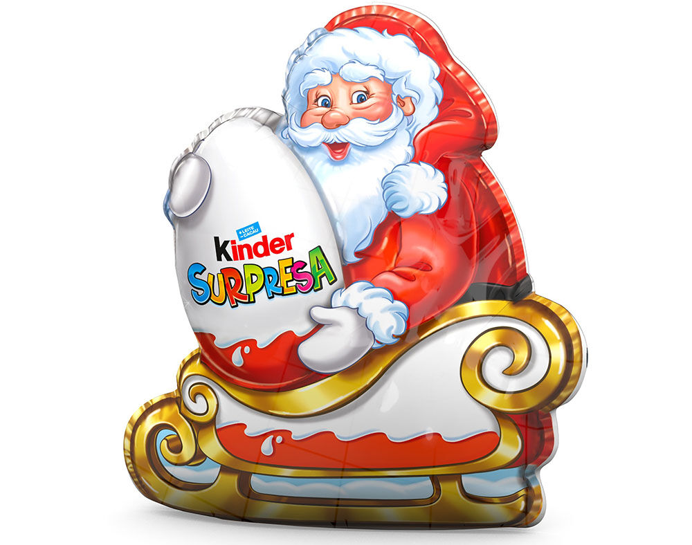 FIGURA KINDER PAI NATAL COM SURPRESA 75G