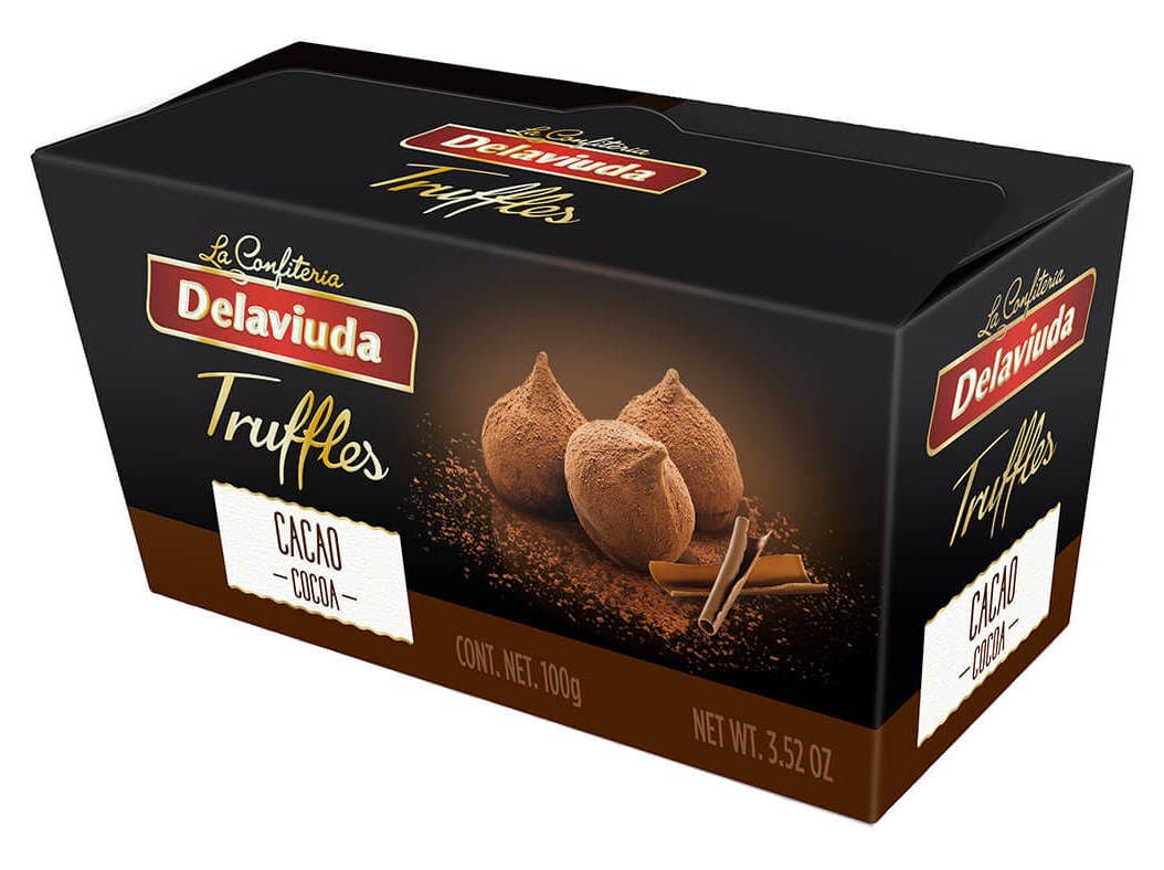 TRUFAS DELAVIUDA CACAU 100G